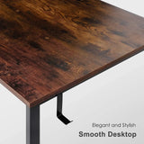 Homfa Desk Computer PC Desk Laptop Table Home Office School  Work Desk Stable with Organizer 100 x 50cm