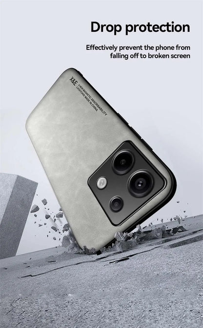 Shockproof Case for Xiaomi Redmi Note 13 Pro 5G Note 13 Pro+ Plus Protective Cover Magnetic Car Holder Phone Coque Fundas Capa