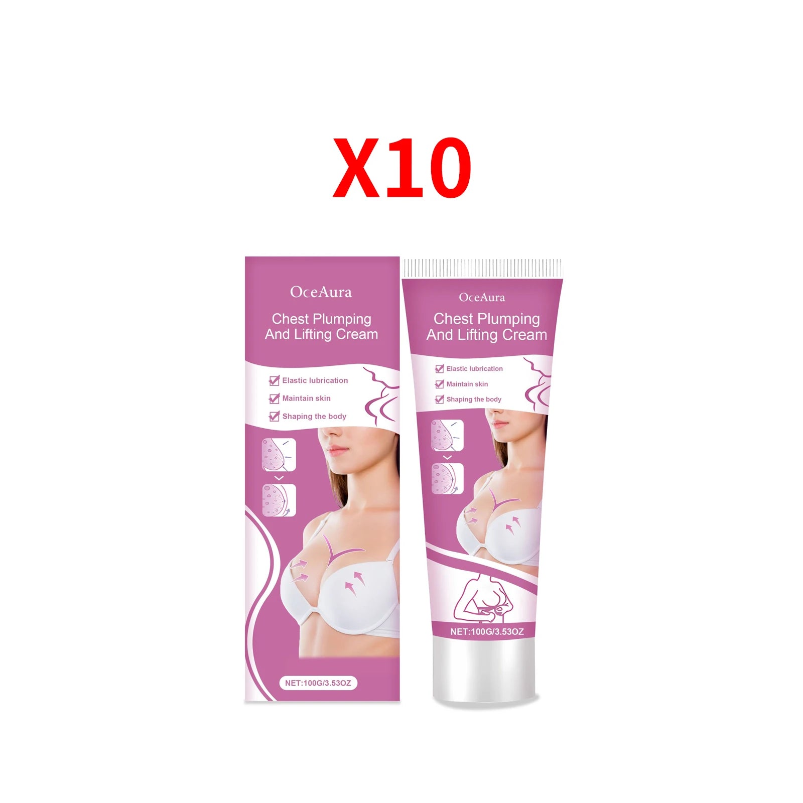 Chest Plumping Lifting Cream Enlargement Size up Enhancenment Improve Breast Flat Sagging Bust Firming Massage Boob Growth Cream