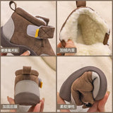 Girl Boot Baby Snow Boot Winter Baby Soft Sole Walking Shoe Child Plush Cotton Shoe Anti-Slip Warm Kid Shoe Kid Boot Boy Botines