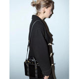 Bolso de diseñador de lujo para mujer, de piel sintética suave, tipo cubo, de alta calidad, tipo bandolera