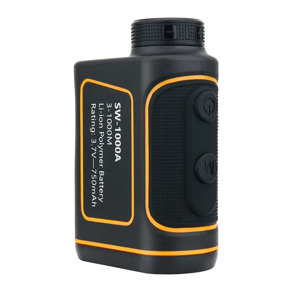 SNDWAY Telescope Laser Range Finder Digital Distance Meter Hunting Monocular Golf Rangefinder LCD Display Roulette Tape Measure