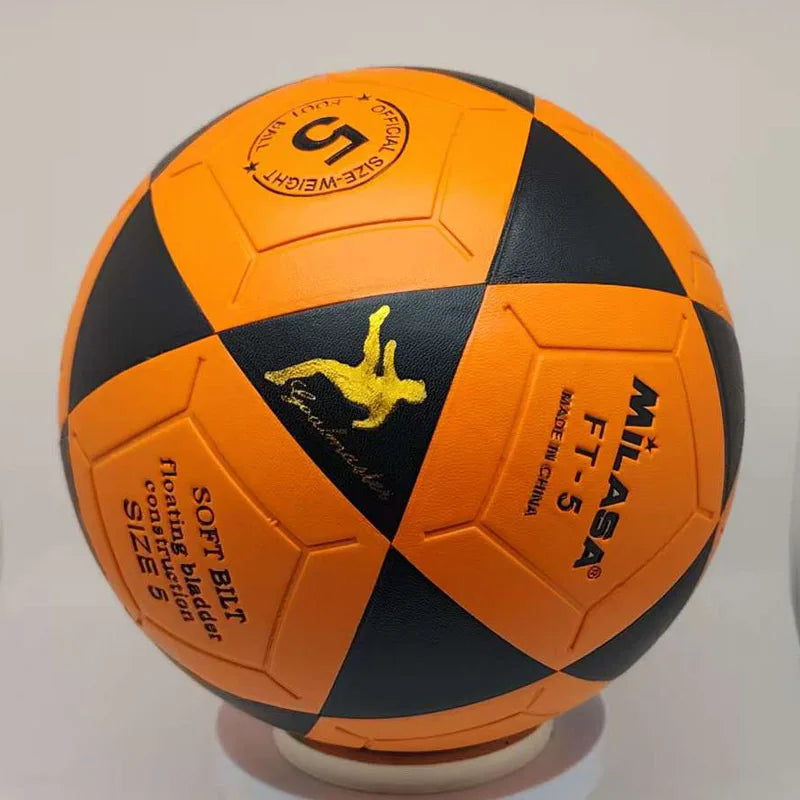 Size 5 Standard Match Soccer Ball, High Elastic Wear-Resistant FT5 Football For Adult Training Beach Daily Sports Competition