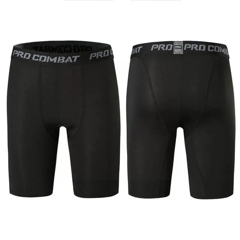 Sports New Men's Bodybuilding Shorts, Fitness Compression Tight Shorts, Sports Men's Muscle Active Elastic Tight Shorts