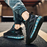 New Spring and Autumn Soft soled Running Men's Mesh Breathable Casual Sports Shoes Men's Coconut Trendy Shoes Men's Shoes