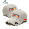 2025 New Red Bull Hat Czech Perez Red Bull Racing Racing Hat Men's and Women's Outdoor Red Bull 1 Sun Hat Red Bull Baseball Hat