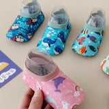 2026 Summer 0-5Y Baby Girls Walkers Shoes Mesh Breathable Anti-Slip Soft Boys Children Shoes Cartoon Print Toddler Indoor Shoes