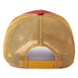 Unisex Summer Breathable Mesh Trucker Hat Bulls Head Pattern Baseball Cap Adjustable Snapback Hats For Men And Women