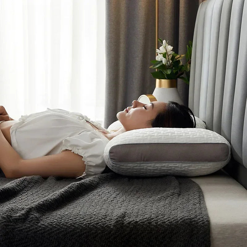 Cervical Orthopedic Neck Pillow Help Sleep And Protect The Pillow Neck Household Soybean Fiber SPA Massage Pillow For Sleeping