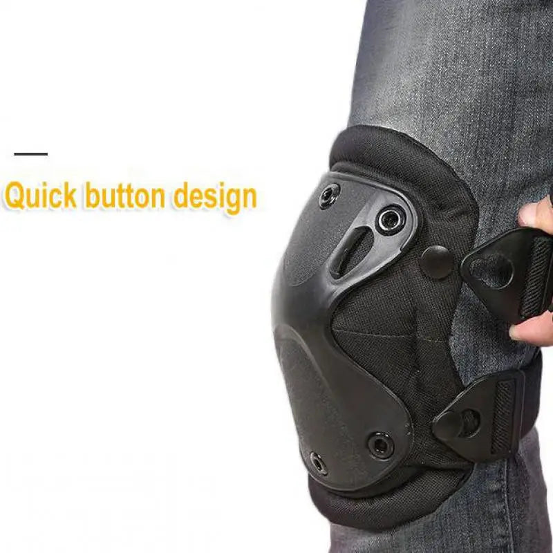 Unisex Camo Tactical KneePad Elbow Pads Knee Protector For Men Women Outdoor Sport Working Hunting Skating Safety Gear Kneecap