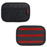 Car Leather Mesh Bag Oxford Fabric Storage Net Bags Car Interior Organizer Phones Coins Keys Storage Auto Stowing Tidying Tools