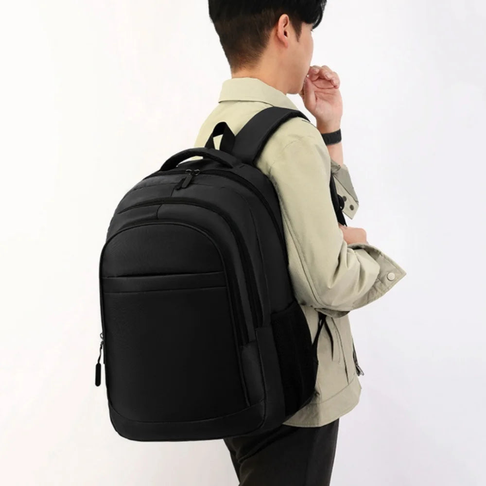 Large Capacity Backpack Comfortable Men'S Backpack Double-Shoulder Backpack Ergonomic Business Computer Bag For Mountaineering