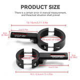 Universal Motor Light Mounting Bracket Auxiliary Light Bar Tube Clamp 22-38/38-64mm for Motorcycle Scooter Mountain Bike ATV UTV