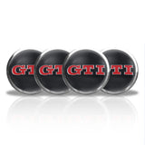 4PCS 56MM 60MM 65MM Car Wheel Hub Center Caps Badge Sticker Rim Cover Auto Decal  Emblem Accessories