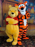 Disney Pooh Bear and Tigger Mascot Costumes Cartoon Characters Adult Cosplay Carnival Event Party Advertising Show Clothes Gifts