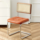 Mid-Century Modern Dining Chairs with Metal Frame, Multiple Styles Leisure chair for Kitchen, Living Room, Office , Muebles