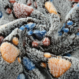 Warm Pet Cat Blanket Autumn Winter Cozy Thicken Fleece Kitten Footprint Bed Mat for Small Medium Big Cats Dog Chihuahua Supplies