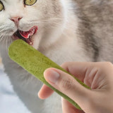 Cat Grass Teething Stick 5Pcs/bag Freeze-dried Cat Dog Snacks Stress Relief Cat Food For Small Medium Large Cats