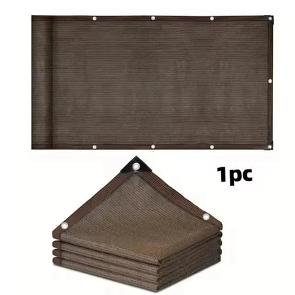 Multiple color outdoor garden sunshade net, terrace sunshade net, camping sunshade net, UV protection, HDPE sunscreen cloth, sun