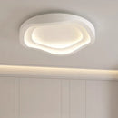 Modern Bedroom Ceiling Light Home Decor Simple Master Bedroom Lamps Nordic Circular Cream Style Living Room LED Lighting Fixture
