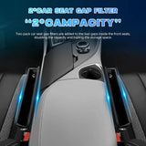 Leather Car Seat Gap Organizer Multifunctional Vehicle Storage Box Creative Interior Decoration Carriage Gap Placement Box