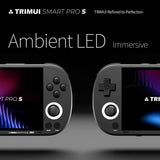 TRIMUI SMART PRO S Handheld Game Console 4.96''IPS Screen Allwinner A523 Processor Hall Joystick RGB Lighting TG5050 Game Player
