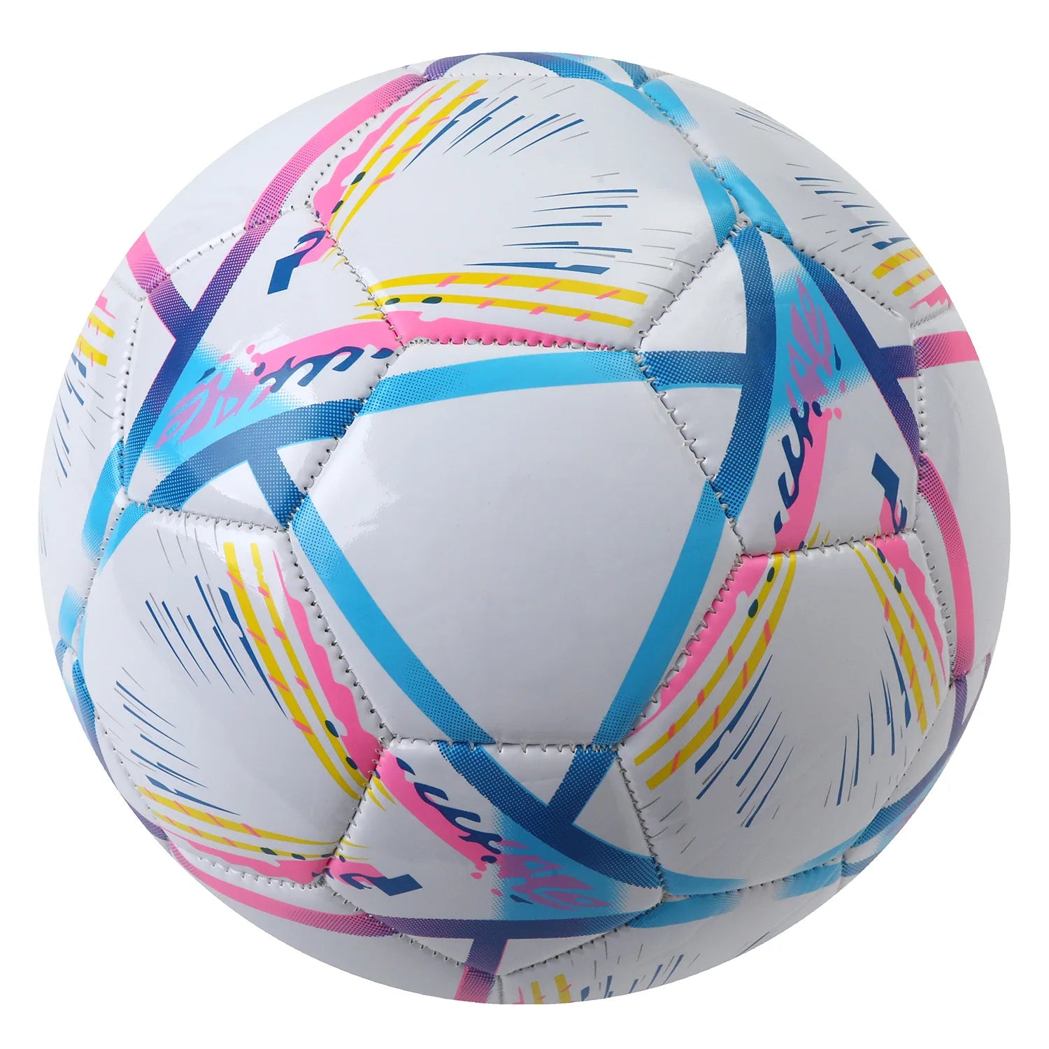 Youth No 5 Soccer Training Ball Creative Personalized Fashionable Tornado Print Game-specific Thickened Soccer Ball