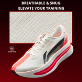 Li-Ning Men's RED HARE 9 ULTRA Racing Running Shoes SUPER BOOM Cushion BOOM FIBER Breathable LiNing Training Sneakers ARPW007