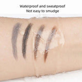 Natural Eyebrow Pencil 5 Colors Brown Double Head Long Lasting Waterproof Ultra Fine Eye Brow Pen Luxury Gold Cosmetic