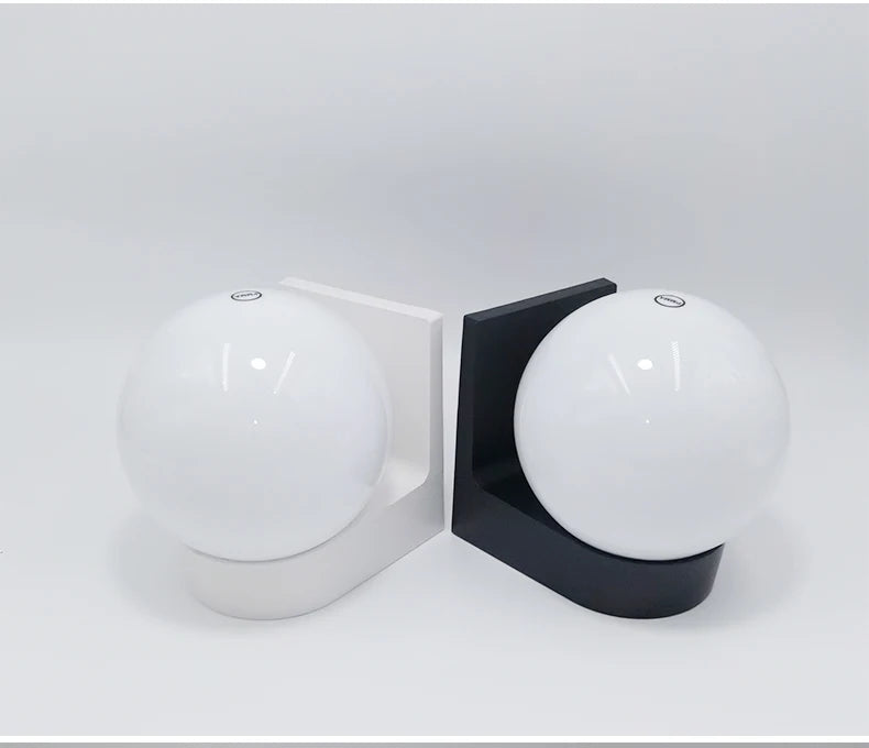 Outdoor Wall Lamp Balcony Bedroom Corridor Courtyard Lamp Acrylic Lamp Shade E27 Spherical Wall Lamp Upper and Lower Wall Lamp