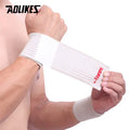 AOLIKES-cotton elastic wrist bandage,hand sport wristband,gym support,wrap wrist brace,carpal tunnel,1pc 