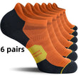 3/6 pairs of breathable and non slip invisible boat socks for men and women, ankle running socks, outdoor fitness socks