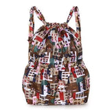 Nylon Bundle Pocket Backpack Women's Outdoor Sports Bag Mommy Large Capacity Backpack