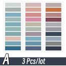 2400S Transparent Colorful Index Creative Memo Pads Office School Stationery Self-Adhesive Stickers Sticky Note Pads