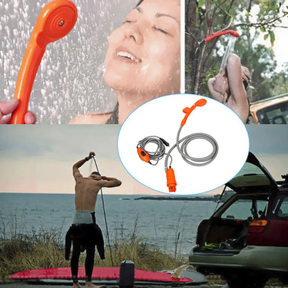 Car Washer Car Washing DC 12V Portable Car Shower with Cigarette Lighter Cleaning Tool Outdoor Camping Travel Shower