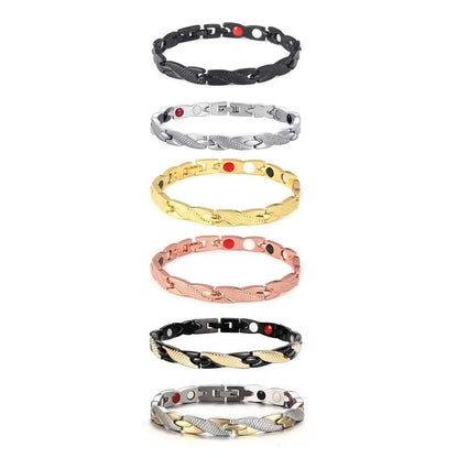 Pulsera magnética de terapia con diseño de dragón para mujer y hombre.