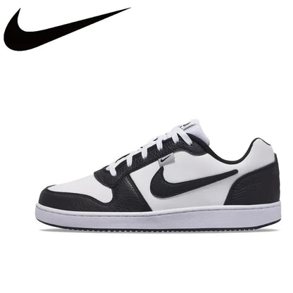Zapatillas Nike New Court Vision 1 Low para hombre y mujer, informales, antideslizantes, de primavera, color negro y rojo. 