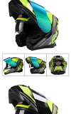 BLD Modular Motorcycle Full Face Helmet ECE Flip-up Double Anti-Fog Visor Purple Bird Sport Design In Stock Adult Men and Women