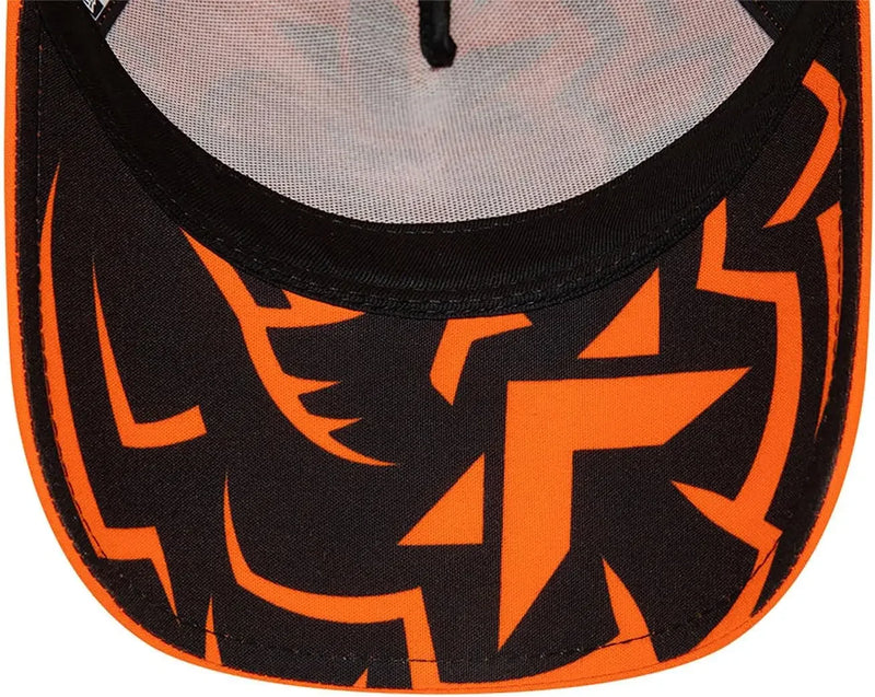 Hot New Max Verstappen Austria Race Special Orange A-Frame Trucker Casual Cap Fashion Embroidered Summer Red Bull Sun Hat