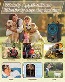 Dispositivo automático antiladridos para el control de ladridos de perros, dispositivo ultrasónico recargable para disuadir los ladridos de perros, para exteriores e interiores.