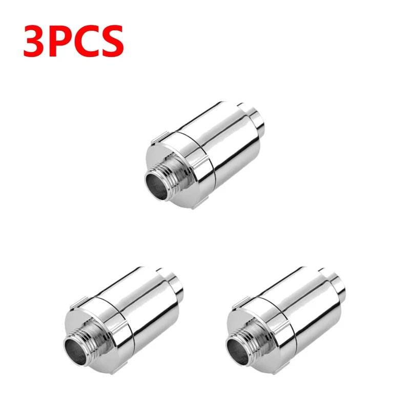 A cabeça de chuveiro filtrada do carbono ativado, a instalação fácil, purificador destacável da água, acessórios do banheiro, remove immonitores