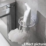 Soporte autoadhesivo para cepillos de dientes, soporte de almacenamiento para maquinilla de afeitar, dispensador de montaje en pared, colgador exprimidor, gancho, accesorios de baño