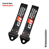 JDM Racing Culture Car Pendant Tow Strap Belt Tow Rope Ribbon Trailer Rope Bumper Towing Strap FOR NOS HKS Initial D Accessories