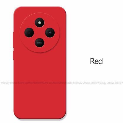 Funda para Xiaomi Redmi 14C 4G, carcasa de silicona líquida de lujo de TPU a prueba de golpes para Xiaomi Redmi 14C