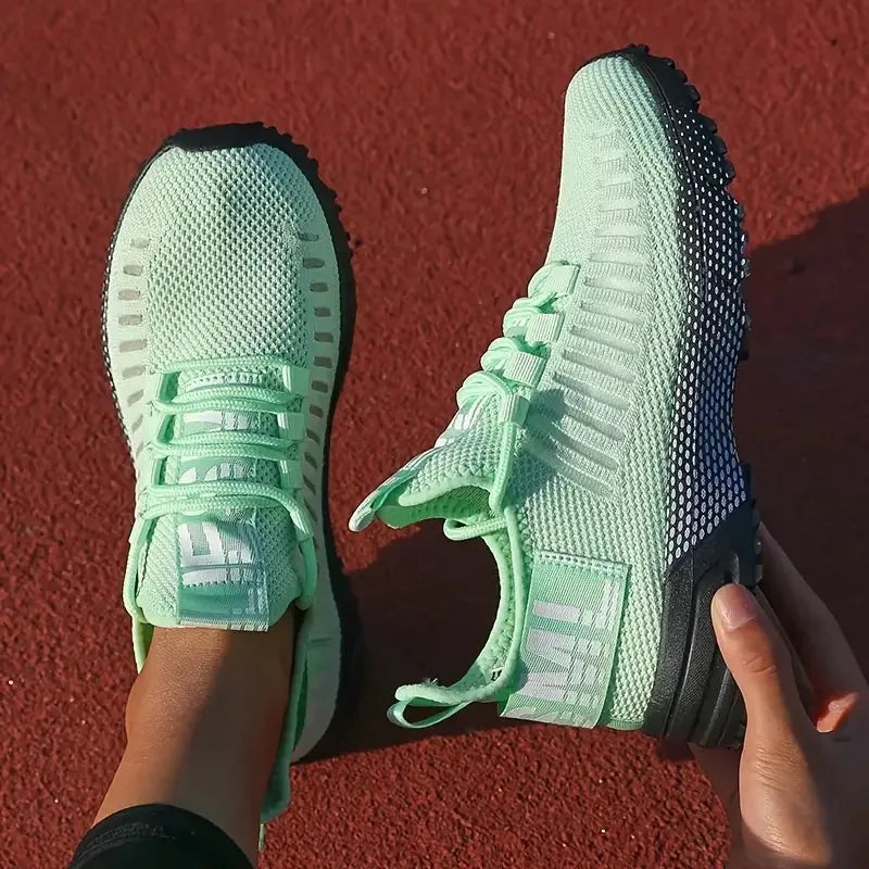 Men Casual Sneakers Summer Breathable Sport Shoes Lightweight Outdoor Mesh Running Shoes Athletic Jogging Tenis Walking Shoes