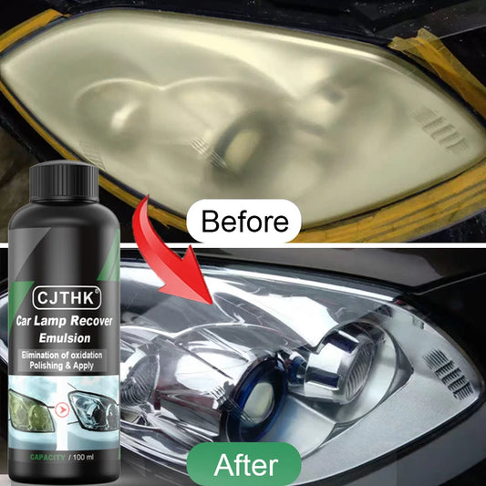 Car Headlight Restoration Polishing Kits, Headlamp Repair, Light Polish, Cleaning Paste, Paint Refurbishment Agent