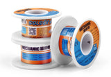 Alambre de soldadura mecánico HX-T100 con núcleo de resina suave, 50 g, 0,3 mm, 0,4 mm, 0,5 mm, 0,6 mm, 0,8 mm, 1 mm y 1,2 mm, para reparación de iPhone y Samsung.