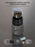 HiBREW Portable Coffee Machine for Car & Home, DC12V Espresso Coffee Maker Fit Nespresso Dolce Pod Capsule Coffee Powder H4A