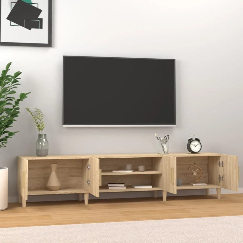 Sonoma Oak TV furniture 180x31,5x40 cm engineering Wood