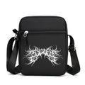 Men's Rune Printed Crossbody Bag Large Capacity Mobile Phone Shoulder Bag Outdoor Portable Storage Halloween Gift Personality 